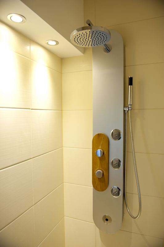 High-Tech Digital Shower Controls